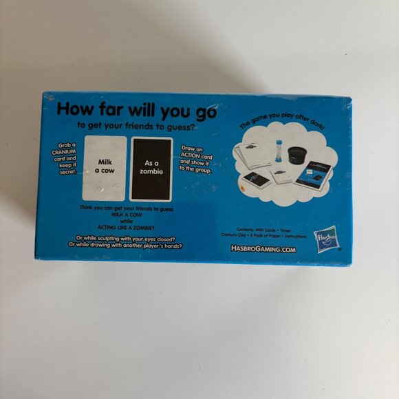 Hasbro Cranium Dark Fun Party Game For Adults New Sealed Pack - Picture 3 of 6